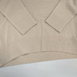 MUSE de Deuxieme Classe CAPRI タートルネックプルオーバー 定価28600円 ウール セーター ニット ベージュ レディース ミューズドゥドゥーズィエムクラス【中古】6-0801T∞