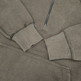 MHL. DRY LOOPBACK JERSEY 595-3269511 ハーフジップ パーカー 23AW ブラウン レディース エムエイチエル【中古】6-0523M∞