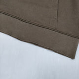 MHL. DRY LOOPBACK JERSEY 595-3269511 ハーフジップ パーカー 23AW ブラウン レディース エムエイチエル【中古】6-0523M∞