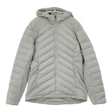 salomon 600 Fill power サイズS ダウンジャケット グレー レディース サロモン【中古】6-0801A∞