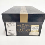 SECCHIARI MICHELE 6アイレットモカシンブーツ サイズ37 シープスキン ブーツ ベージュ レディース セキアリ ミッケーレ【中古】6-0808T◎
