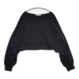 Heart Market ショート丈スウェットプルオーバー CB2509210 コットン サイズF スウェット ブラック レディース ハートマーケット【中古】6-0523M∞