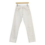 Levi's W29 L32 USA製 501-0612 刻印522 ボタンフライ ジーンズ デニムパンツ 90年代 ホワイト レディース リーバイス【中古】6-0523G∞