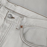 Levi's W29 L32 USA製 501-0612 刻印522 ボタンフライ ジーンズ デニムパンツ 90年代 ホワイト レディース リーバイス【中古】6-0523G∞