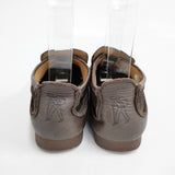 Clarks スウェード スエード サイズUS7M スリッポン ダークブラウン レディース クラークス【中古】6-0420G◎