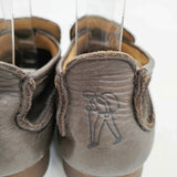 Clarks スウェード スエード サイズUS7M スリッポン ダークブラウン レディース クラークス【中古】6-0420G◎
