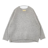 Heart Market GL2012221 ウール混 プルオーバー セーター ニット グレー レディース ハートマーケット【中古】6-0801T∞