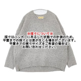 Heart Market GL2012221 ウール混 プルオーバー セーター ニット グレー レディース ハートマーケット【中古】6-0801T∞