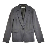 NATURAL BEAUTY BASIC テーラードジャケット スカート セットアップ スーツ グレー レディース ナチュラルビューティーベーシック【中古】6-0523M∞