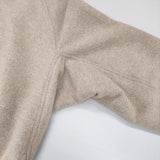 MITTAN ウールシルクキャメルシャツ 定価46200円 SH-108 サイズ3 白茶 長袖シャツ 25AW ベージュ レディース ミタン/ミッタン【中古】6-0219T♪
