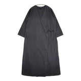 atelier Rough atour ラフ アトゥール 日本製 コットン カシュクール ワンピース ブラック レディース【中古】6-0523M∞