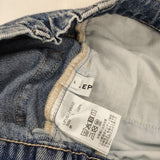 LEPSIM カーブデニムパンツ LPU51299AD インディゴ サイズL デニムパンツ ブルー レディース レプシィム/レプシム【中古】6-0523G∞