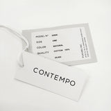 YAECA CONTEMPO 新品 ブランケット 定価39600円 コットン パイル地 51953 ブランケット キナリ レディース ヤエカコンテンポ【中古】6-0302G◎