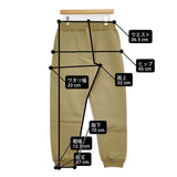 YAECA STOCK 新品 裏起毛スウェットパンツ 32012 サイズM パンツ カーキ レディース ヤエカストック【中古】6-0916T♪