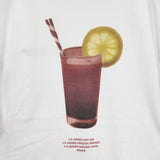 THE SHINZONE 25SS COCKTAIL TEE カクテル プリントTシャツ パラダイス PARADISE 定価13200円 半袖Ｔシャツ カットソー ホワイト レディース シンゾーン【中古】6-0506S◎