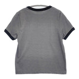 TODAYFUL 25SS Compact Ringer Tee コンパクトリンガーTシャツ 定価7700円 12510608 半袖Ｔシャツ カットソー グレー ブラック レディース トゥデイフル【中古】6-0506S◎