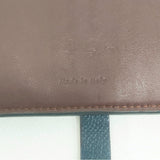 CELINE 104813AI5.07AY ミディアムマルチファンクション 二つ折り財布 バイカラー Abyss Blue レザー 二つ折り財布 ネイビー ボルドー レディース セリーヌ【中古】6-0306G◎
