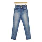 YANUK RUTH スリムテーパード 57121062 SSB 定価27500円 サイズ22 デニムパンツ ブルー レディース ヤヌーク【中古】6-0622G∞