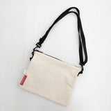 Manhattan Portage キャンバスライトコレクション 撥水加工 10オンス キャンバス Harlem Bag 定価6380円 ショルダーバッグ ナチュラル レディース マンハッタンポーテージ【中古】6-0521G∞