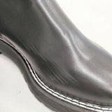 green label relaxing ストレッチショートブーツ サイドゴア サイズXS ブーツ ブラック レディース グリーンレーベルリラクシング【中古】6-0808T◎
