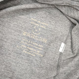 45R/45rpm でこぼこ天竺の908アウターTシャツ トップ 定価38500円 長袖Ｔシャツ カットソー ロンＴ グレー レディース フォーティーファイブアールピーエム【中古】6-0624M∞