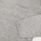 45R/45rpm でこぼこ天竺の908アウターTシャツ トップ 定価38500円 長袖Ｔシャツ カットソー ロンＴ グレー レディース フォーティーファイブアールピーエム【中古】6-0624M∞