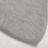 45R/45rpm でこぼこ天竺の908アウターTシャツ トップ 定価38500円 長袖Ｔシャツ カットソー ロンＴ グレー レディース フォーティーファイブアールピーエム【中古】6-0624M∞