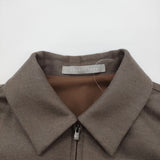 theory luxe TABBOT RIBBLE ロングジレ ベスト ウール ノースリーブ ワンピース 22AW ブラウン レディース セオリーリュクス【中古】6-0219T♪