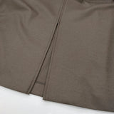 theory luxe TABBOT RIBBLE ロングジレ ベスト ウール ノースリーブ ワンピース 22AW ブラウン レディース セオリーリュクス【中古】6-0219T♪