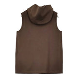 theory CLAIRENE VEST DF NEW DIVIDE GC LT サイズS ウールカシミヤ ベスト ブラウン レディース セオリー【中古】6-0219T♪