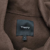 theory CLAIRENE VEST DF NEW DIVIDE GC LT サイズS ウールカシミヤ ベスト ブラウン レディース セオリー【中古】6-0219T♪
