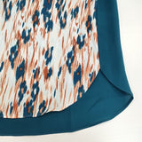 theory luxe AIMEE SUMMER BREEZE PRINT ノースリーブ ブラウス シャツ マルチカラー レディース セオリーリュクス【中古】6-0611S∞