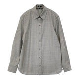 theory CLSC MENSWR SH C SLEEK FLANNEL サイズP ウール 長袖シャツ グレー レディース セオリー【中古】6-0219T♪
