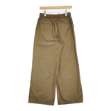 23区 SLOW ライトタンブラータフタワイドパンツ サイズ38 定価18920円 PRSWGA0930 パンツ 25AW カーキ レディース ニジュウサンク【中古】6-0227M♪