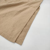 nest Robe UpcycleLino ノースリーブトレンチベスト 01231-1305 リネンコットンロングベスト 23SS ベージュ レディース ネストローブ【中古】6-0403M♪