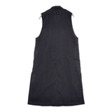 nest Robe/UpcycleLino ノースリーブトレンチベスト 01231-1305 ベスト 23SS ネイビー系 レディース ネストローブ/アップサイクルリノ【中古】6-0624M∞