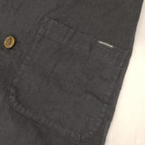 nest Robe/UpcycleLino ノースリーブトレンチベスト 01231-1305 ベスト 23SS ネイビー系 レディース ネストローブ/アップサイクルリノ【中古】6-0624M∞