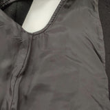 nest Robe 二重織りビーバー ロングジレ 01224-1279 ベスト 22AW ブラック レディース ネストローブ【中古】6-0219T♪