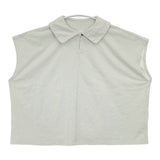 nest Robe/UpcycleLino 天竺襟付Ｔシャツ 定価16500円 01232-1384 シャツ 23SS グリーン レディース ネストローブ/アップサイクルリノ【中古】6-0611S∞