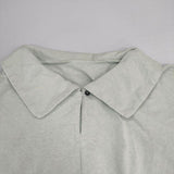 nest Robe/UpcycleLino 天竺襟付Ｔシャツ 定価16500円 01232-1384 シャツ 23SS グリーン レディース ネストローブ/アップサイクルリノ【中古】6-0611S∞