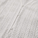 nest Robe クルーニーレースベスト 定価29700円 01251-1103 ベスト 25SS ホワイト レディース ネストローブ【中古】6-0227M♪