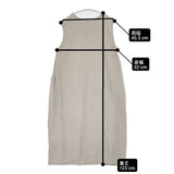 nest Robe リネンインレー 01232-1390 ノースリーブ ワンピース 23SS ベージュ レディース ネストローブ【中古】6-0611S∞
