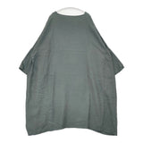 nest Robe 01193-1302 リネンドルマントラペーズワンピース ワイドシルエット ワンピース グリーングレー レディース ネストローブ【中古】6-0511M△