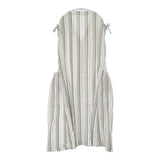 nest Robe リネンストライプジレドレス 24SS 01241-1039 サイズF ワンピース ホワイト グリーン レディース ネストローブ【中古】6-0506S◎