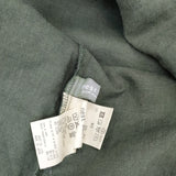 nest Robe リネンバンドカラーギャザーワンピース 01234-1454 ワンピース 23AW ダークグリーン レディース ネストローブ【中古】6-0317M♪
