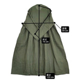nest Robe リネンバンドカラーギャザーワンピース 01234-1454 ワンピース 23AW ダークグリーン レディース ネストローブ【中古】6-0317M♪
