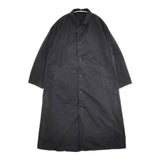 nest Robe スーピマコットンステンカラーコート 01231-1331-8 ステンカラーコート 23SS ブラック レディース ネストローブ【中古】6-0523M∞