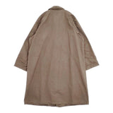 nest Robe コットン 01244-1229 ステンカラーコート 24AW ブラウン レディース ネストローブ【中古】6-0624M∞