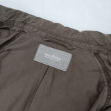 nest Robe コットン 01244-1229 ステンカラーコート 24AW ブラウン レディース ネストローブ【中古】6-0624M∞