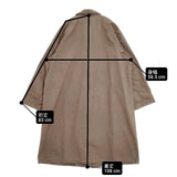 nest Robe コットン 01244-1229 ステンカラーコート 24AW ブラウン レディース ネストローブ【中古】6-0624M∞
